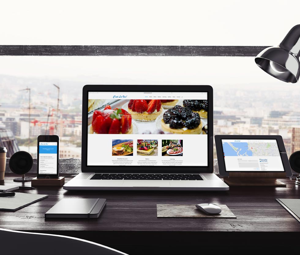 restaurant websites responsive design