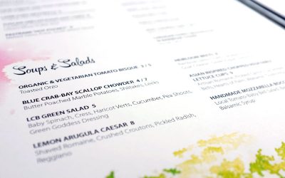 Secrets of menu design