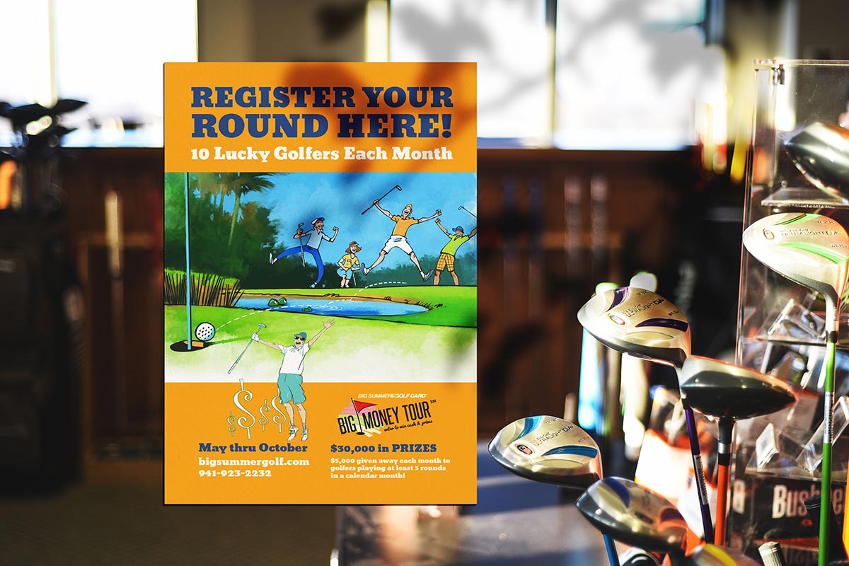Big Summer Golf Card Imagica Sarasota, Florida
