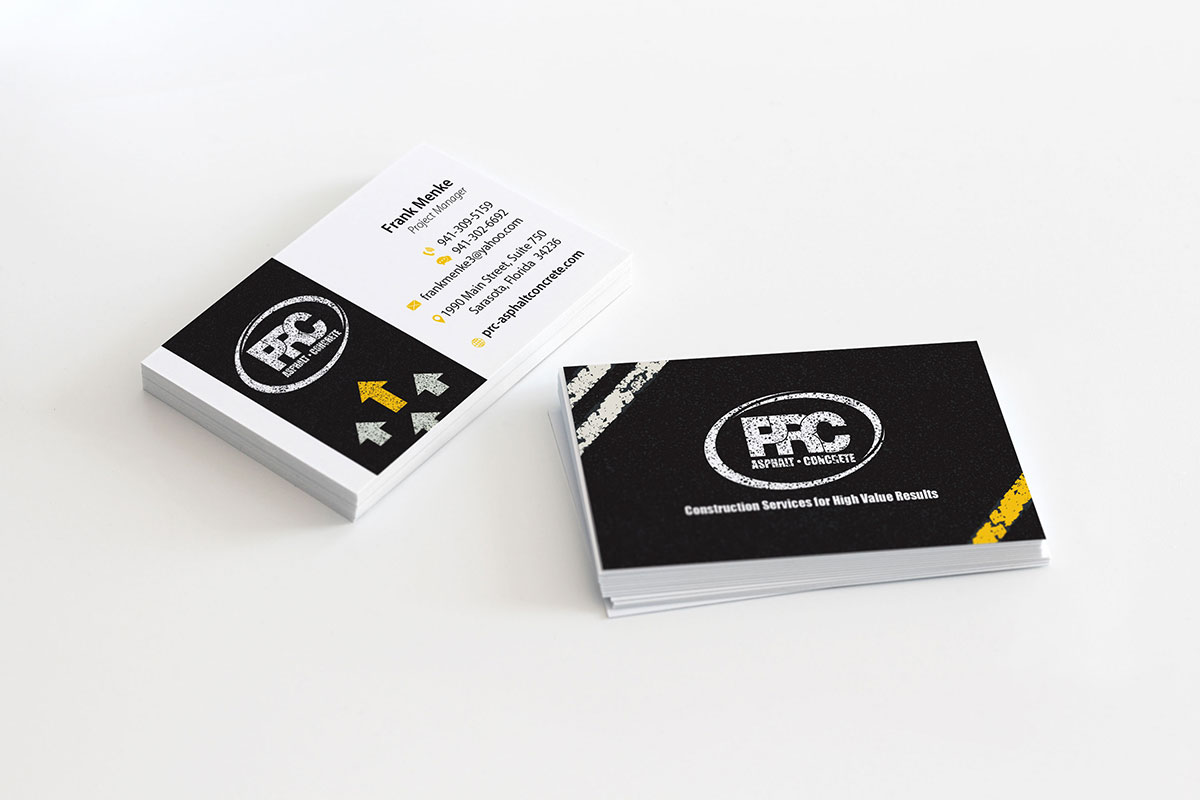 business card design