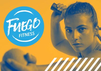 Fuego Fitness Logo and Website